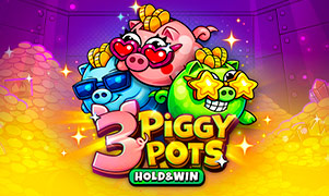 3 Piggy Pots: Hold and Win