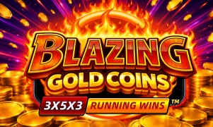 Blazing Gold Coins Running Wins™