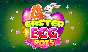 4 Easter Egg Pots