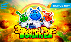 3 Bunny Pots Bonanza