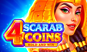 4 Scarab Coins: Hold and Win