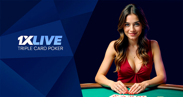 1X Triple Card Poker