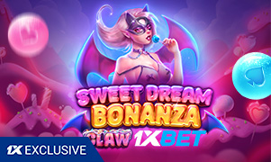 1xbet Sweet Dream Bonanza Claw