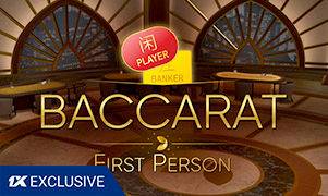 1xFirst Person Baccarat